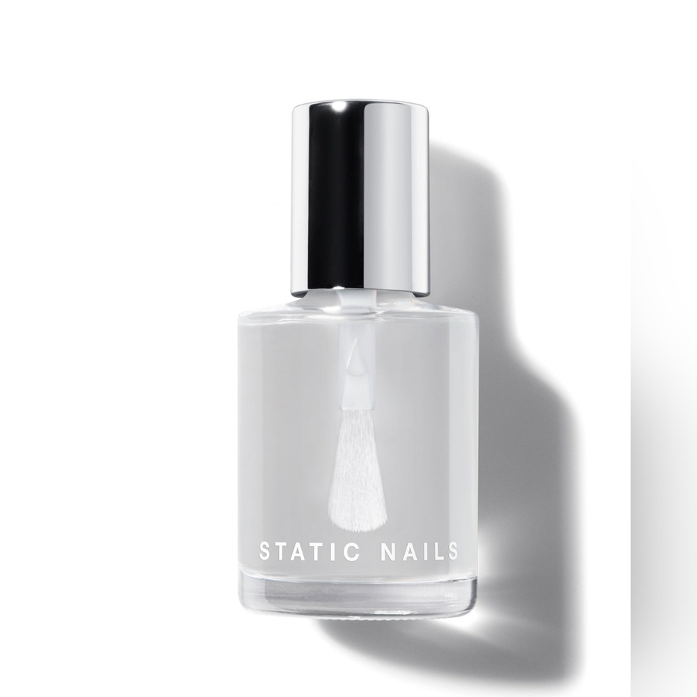 Set of Static Nails Liquid Glass Lacquer and Liquid Glass Top Coat.